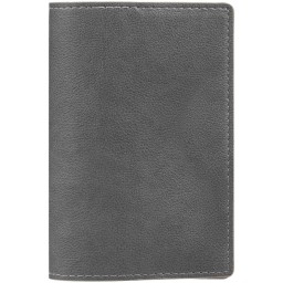 Обложка для паспорта Petrus, серая