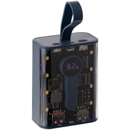 Аккумулятор с быстрой зарядкой Trellis Quick 10000 мАч, синий