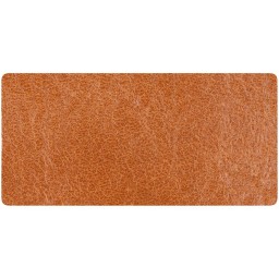 Лейбл кожаный Pasek, XS, горчичный