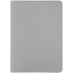 Обложка для паспорта Shall Simple, серый