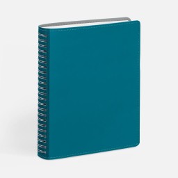 Ежедневник Spring Shall, недатированный, бирюзовый