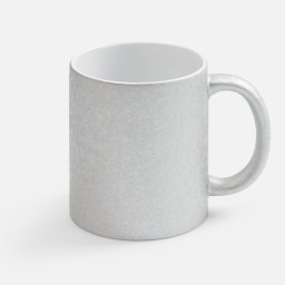 Кружка для сублимационной печати Sagredo, серебристая