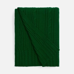 Плед Remitti, глубокий зеленый