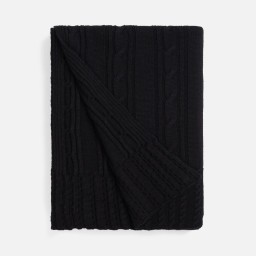 Плед Remitti, черный