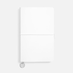 Ежедневник Waltz, недатированный, белый