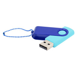 Флешка Designer To Go 2.0 USB 16Gb, Бирюзовый/Синий