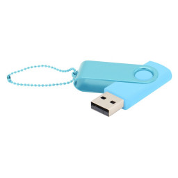 Флешка Designer To Go 2.0 USB 16Gb, Голубой/Бирюзовый