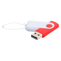 Флешка Designer To Go 2.0 USB 16Gb, Красный/Белый