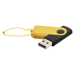 Флешка Designer To Go 2.0 USB 16Gb, Черный/жёлтый