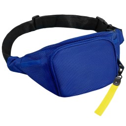 Поясная сумка SPLIT TO GO, Синий/Жёлтый