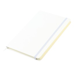 Блокнот A5 Monte в твёрдом переплёте, белый