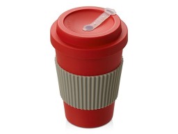 Термокружка "Muffin" из натуральных волокон, красный