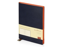 Ежедневник А5 недатированный «Mercury», темно-синий Navy
