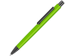 Металлическая шариковая ручка soft touch "Ellipse gum", светло-зеленый