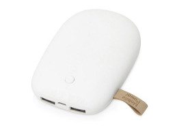 Внешний аккумулятор в форме камня «Stone», 7800 mAh, белый