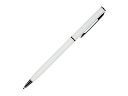 Ручка шариковая автоматическая BrunoVisconti® "PALERMO" цвет корпуса белый, soft-touch, 0.7 мм