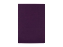 Бизнес тетрадь А5 "Megapolis flex" 60 л. soft touch клетка, фиолетовый