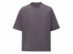 Футболка оверсайз «Beta.01» унисекс, темно-серый