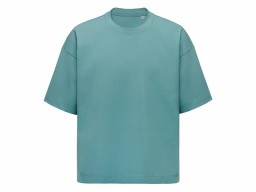 Футболка оверсайз «Beta.01» унисекс, пыльный бирюзовый