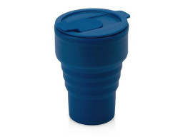 Силиконовый складной стакан "GoCup", индиго