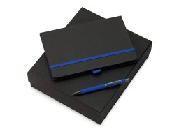 Подарочный набор «Jacque» 2.0. с ручкой и блокнотом, синий