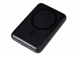 Магнитный внешний беспроводной аккумулятор «Polarix», QC/PD, 10000 мАч, черный