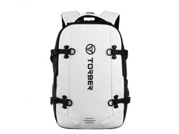 Рюкзак спортивный TORBER Xtreme 18", белый/чёрный, 31 х 12 х 46 см, 17л