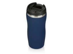 Термокружка "Double wall mug C1", soft touch, 350 мл, темно-синий (Р)