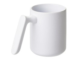 Кружка матовая с прямой ручкой "Axio", 360 мл, белый