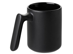 Кружка матовая с прямой ручкой "Axio", 360 мл, черный