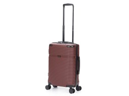 Чемодан TORBER Onego, бордовый, ABS-пластик, 59,5 х 39,5 х 24 см, 46 л