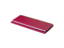 Планинг недатированный  "Velvet" бордовый (Р)