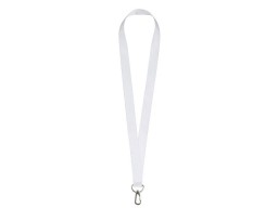 Ланъярд 2 см под сублимацию с трендовым карабином, серебристый