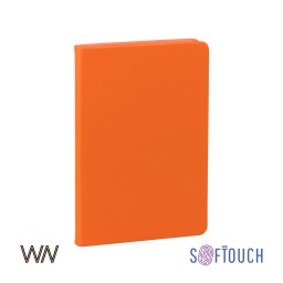 Ежедневник недатированный "Милан", А5, покрытие soft touch, оранжевый