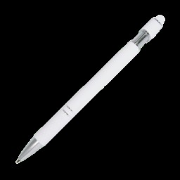 Шариковая ручка Comet, белая (белый стилус)