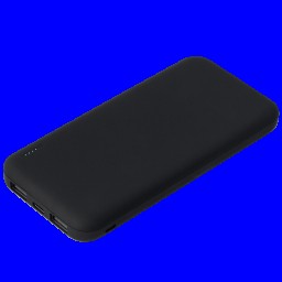 Внешний аккумулятор с подсветкой Luce 10000 mAh, черный