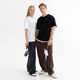 Футболка унисекс RUST, 240 гр., черная