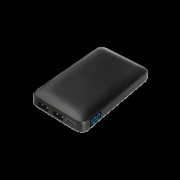 Внешний аккумулятор с цветной подсветкой Ancor Max 5000 mAh, черный