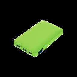Внешний аккумулятор с подсветкой Ancor 5000 mAh, салатовый