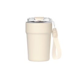 Термокружка вакуумная Монако, бежевый