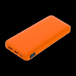 Внешний аккумулятор с подсветкой Ancor PD Plus 10000 mAh, оранжевый