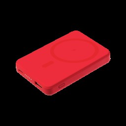 Внешний аккумулятор Largo PD 5000mAh с функцией беспроводной зарядки 15W, красный