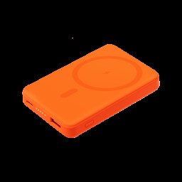 Внешний аккумулятор Largo PD 5000mAh с функцией беспроводной зарядки 15W, оранжевый