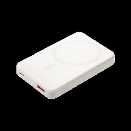 Внешний аккумулятор Largo PD 5000mAh с функцией беспроводной зарядки 15W, белый