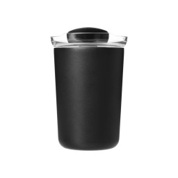 Термокружка вакуумная Страда, черная