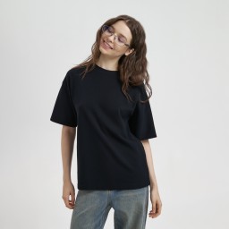 Футболка унисекс премиум AURA, черный