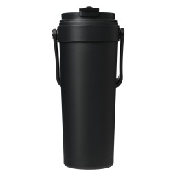 Термокружка вакуумная Соло, черная