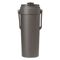 Термокружка вакуумная Соло, серая