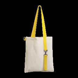 Шоппер Superbag, неокрашенный с желтым
