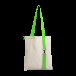 Шоппер Superbag, неокрашенный с салатовым